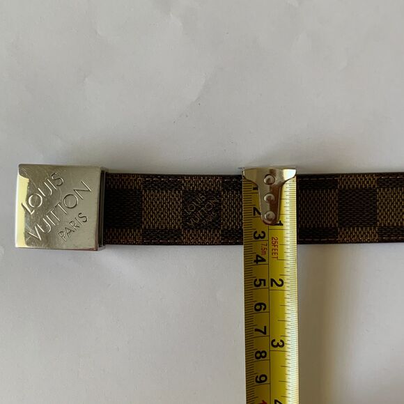 Louis Vuitton damier reversible Belt authentic w/ COA 80 cm 32 inch main image 6